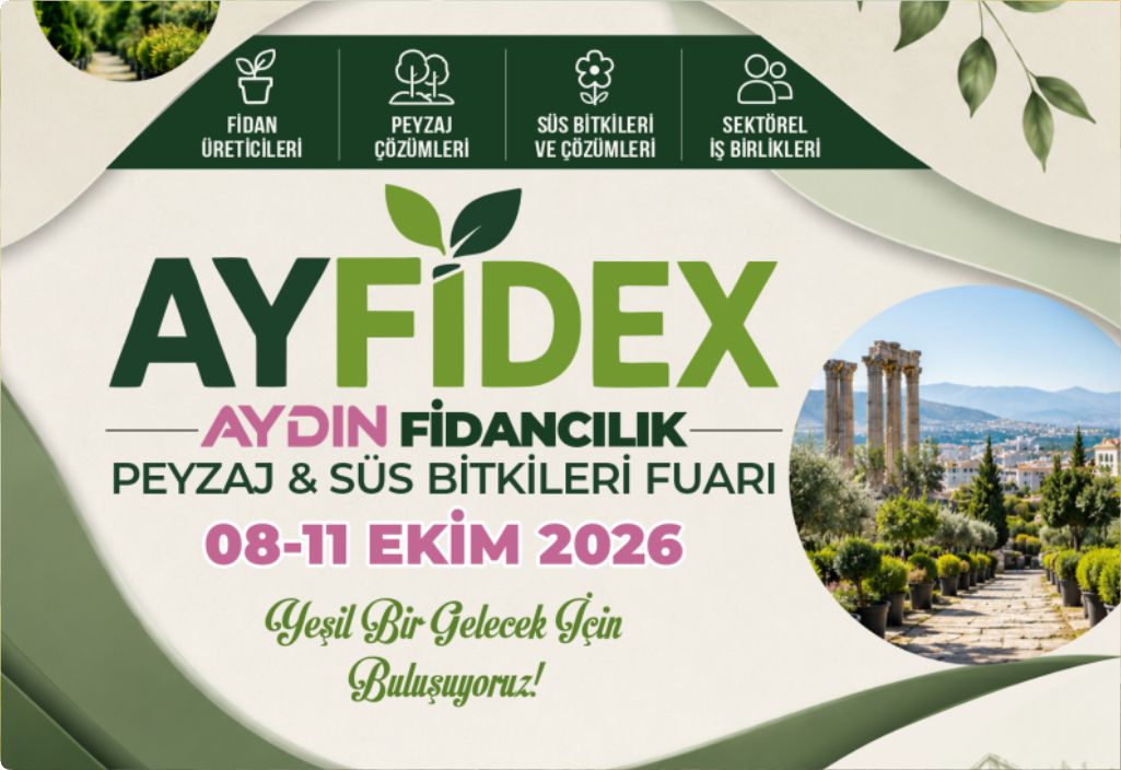 Ayfidex Aydın Fidancılık Peyzaj ve Süs Bitkileri Fuarı